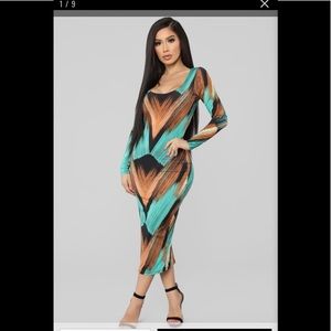 Never Worn Midi Dress!